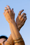 Trio Ring 01- size 5 -ONE OF A KIND- READY TO SHIP