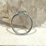 Green Tourmaline Ring- size 4.5-ONE OF A KIND - READY TO SHIP