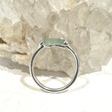 Green Tourmaline Ring- size 4.5-ONE OF A KIND - READY TO SHIP