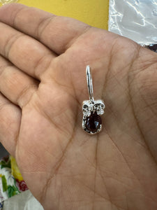 Garnet pendants for Alyssa
