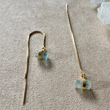 Aquamarine Earrings- ONE OF A KIND | READY TO SHIP